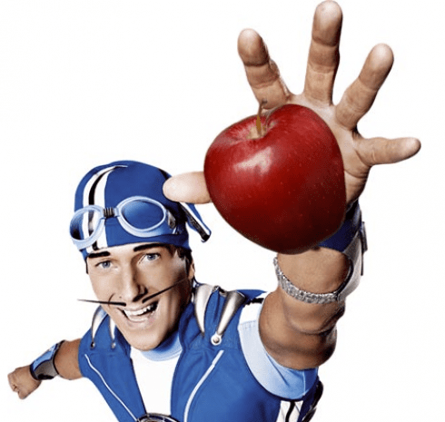 Sportacus sports candy