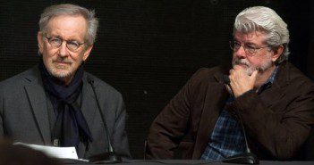 Stephen Spielberg and George Lucas