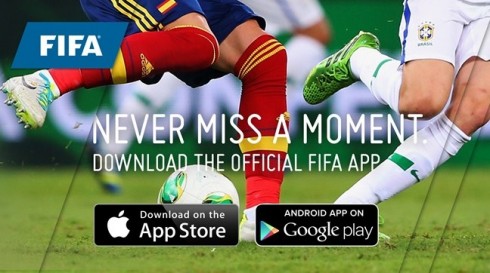 FIFA second screen app world cup