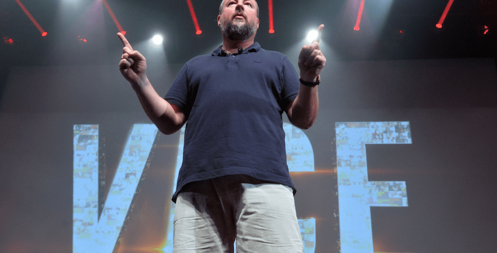 Shane Smith, Vice, MIP Digital Fronts 2014 © S. DHALLOY / IMAGE & CO