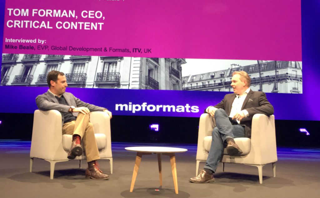 Critical Content at MIPFormats 2017