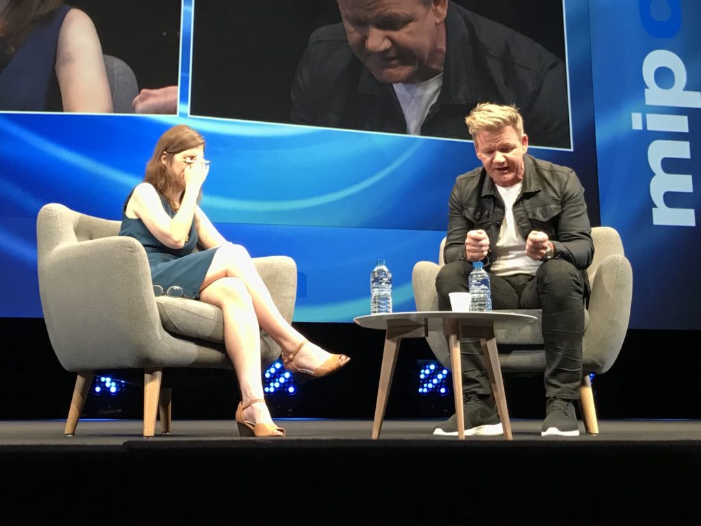 Gordon Ramsay at MIPCOM