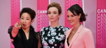 CANNESERIES pink carpet Killing Eve