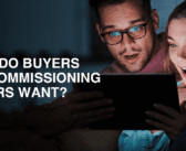 What do buyers and commisioning editors wants?